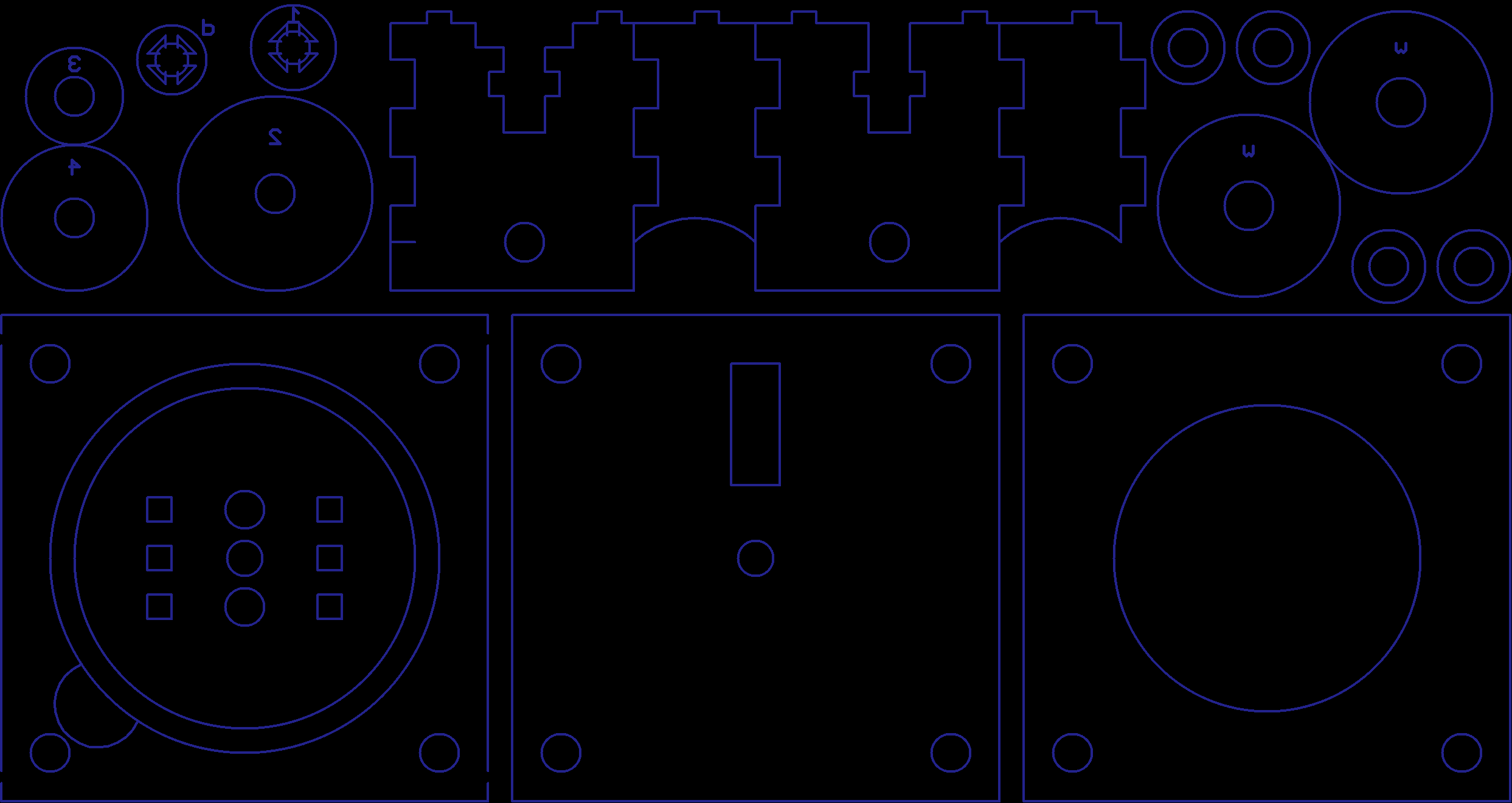 Tiny-swerve V1 drawn out in Eagle. Because for 2D cad, it really doesn't matter what you're using